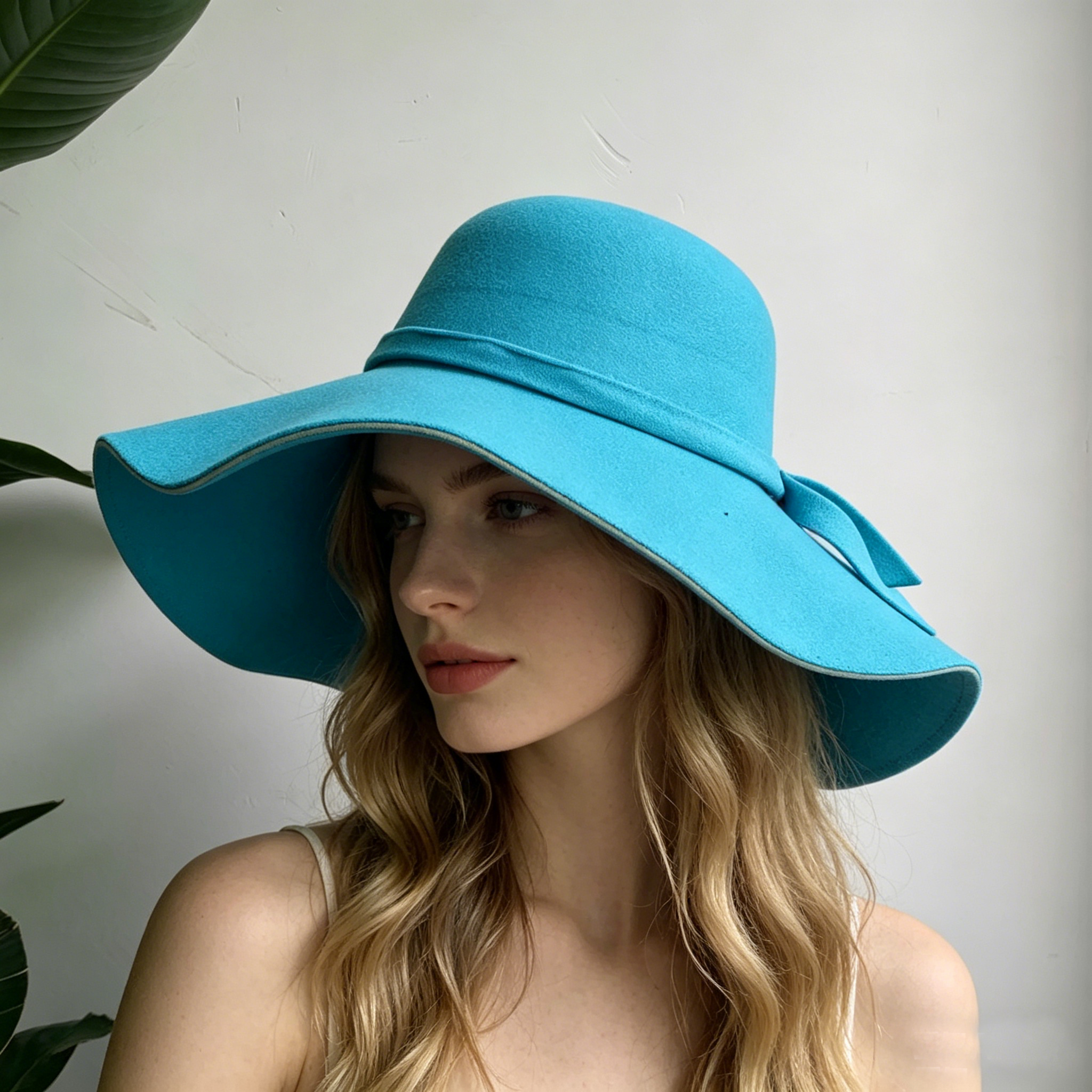 Women Fedora Hat Vintage Lady  – обзор и цена Hat Floppy Wide