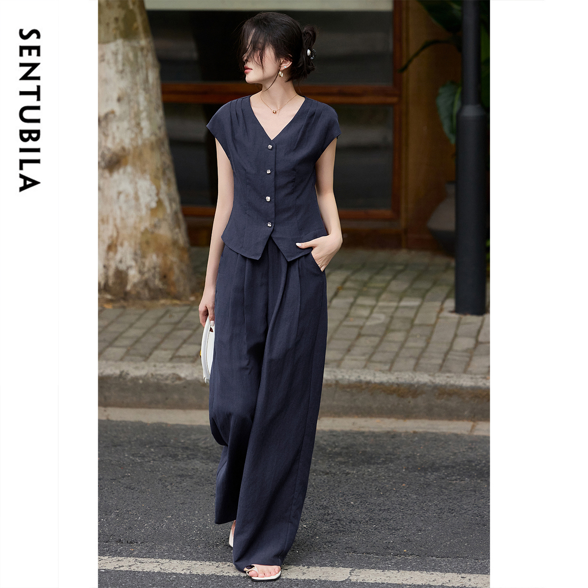 SENTUBILA Summer Linen Pant Se – обзор и цена Linen Pant Wide