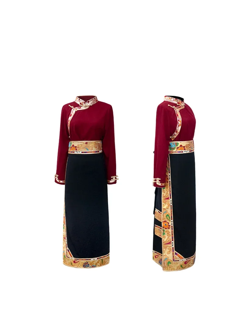 Traditional Tibetan Dress Wrap – обзор и цена Linen Dress Wrap