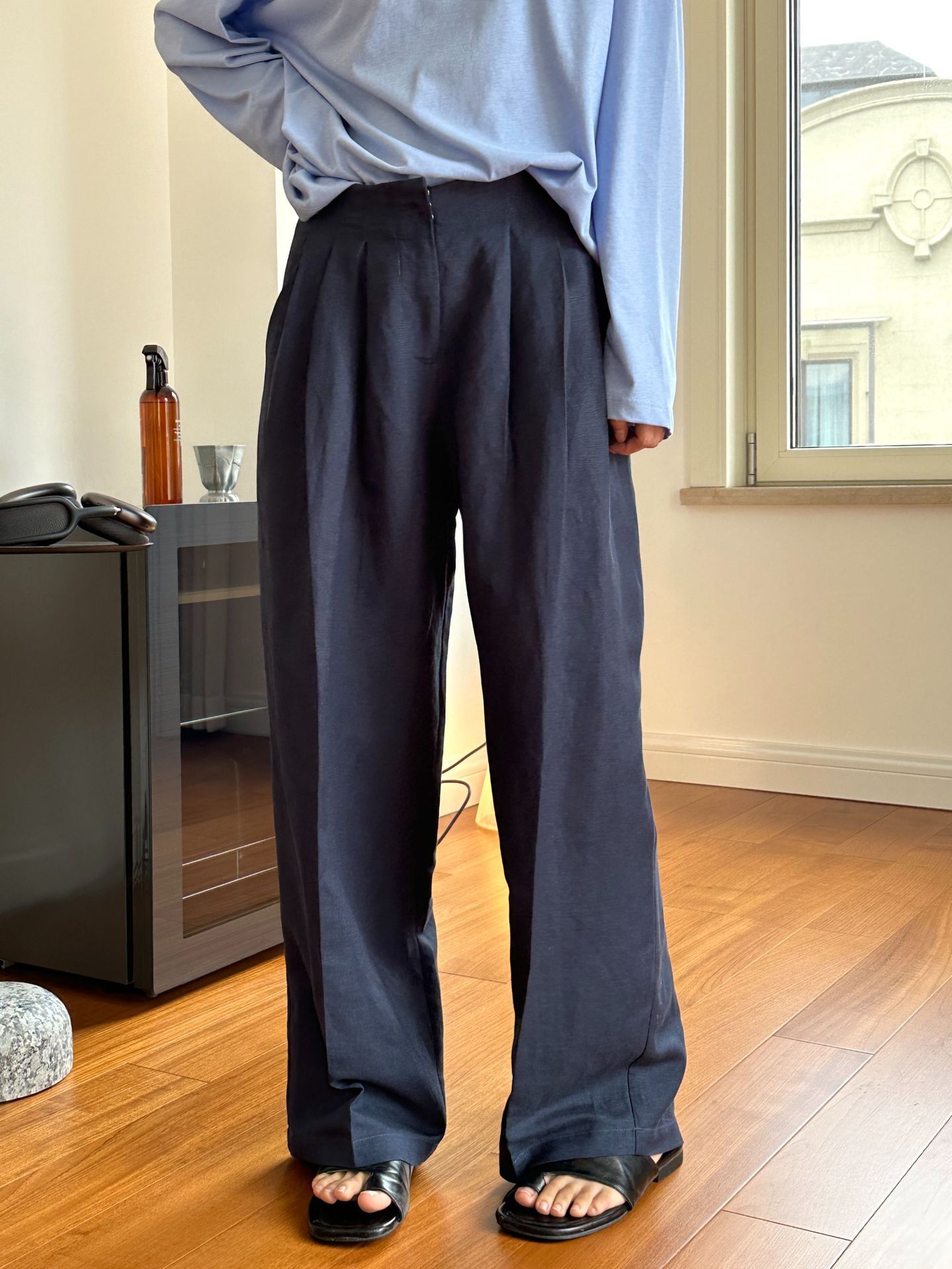 Casual Linen Wide Leg Pants Pl – обзор и цена Linen Pant Wide