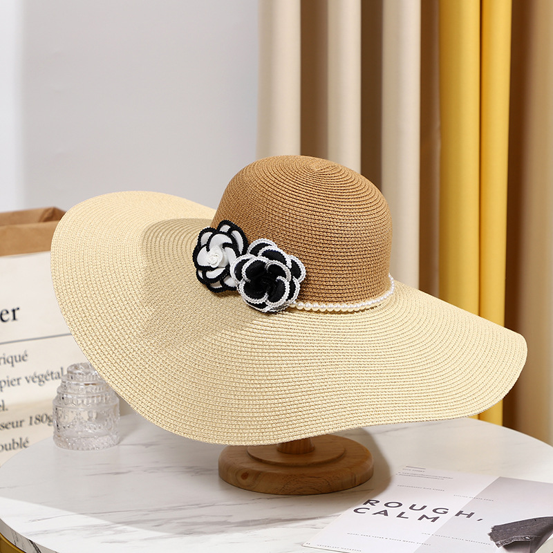 Two Tones Wide Brim Summer Hat – обзор и цена Hat Floppy Wide
