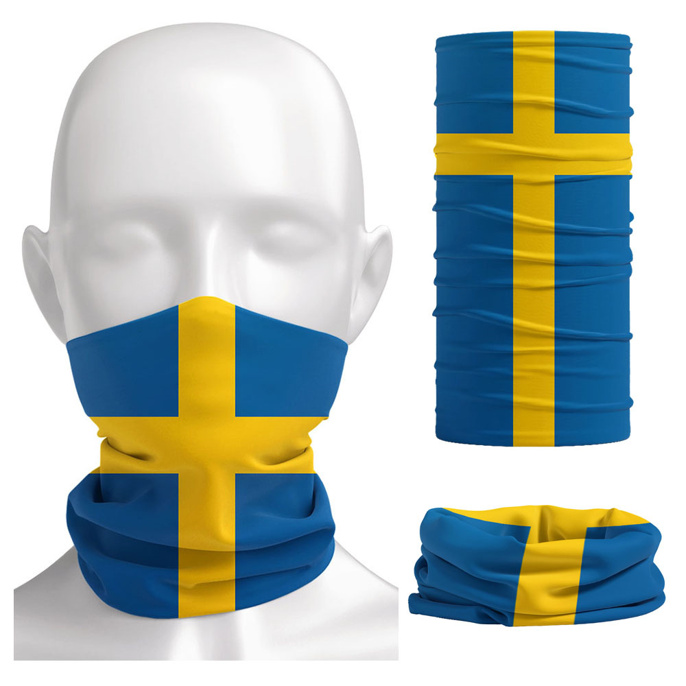 Sweden Flag Printed Bandana He – обзор и цена Headband Summer Knit