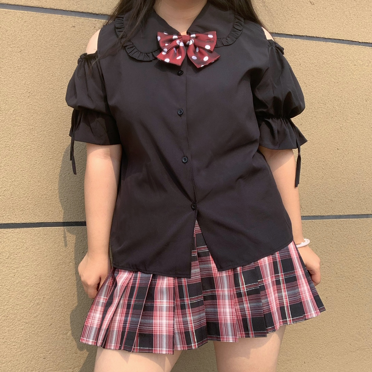 Large Size Jk Uniform Off-the- – обзор и цена Blouse Off Shoulder