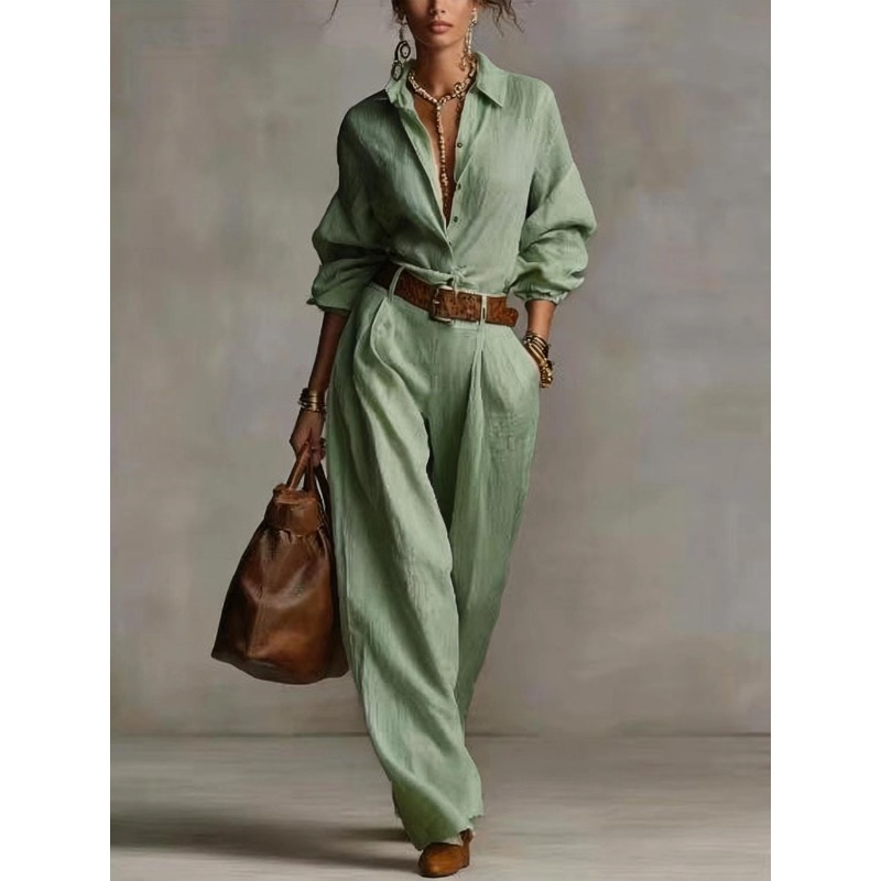 Spring Summer Temperament Soli – обзор и цена Linen Pant Wide