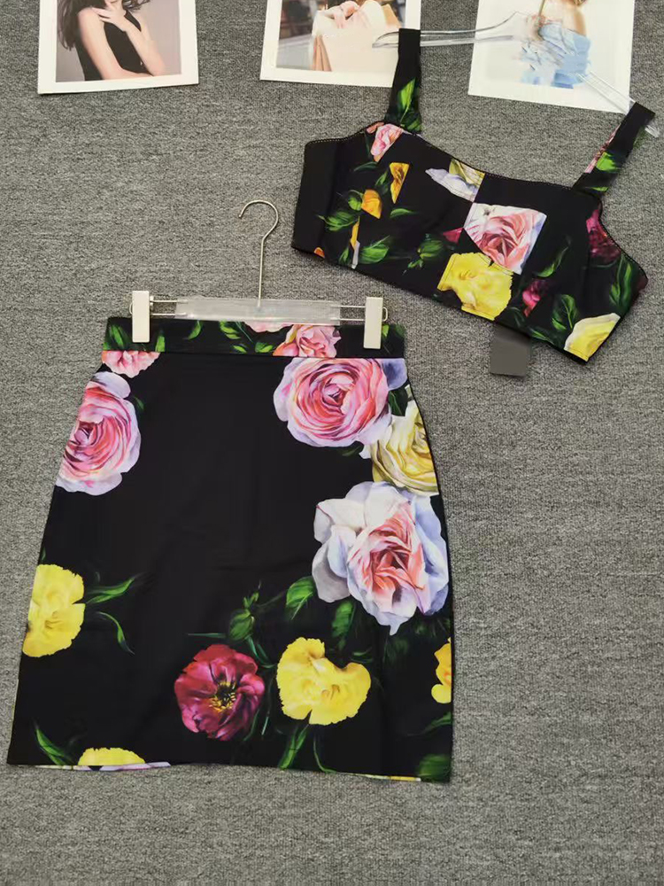 Retro flower print long-sleeve – обзор и цена Romper Floral Print