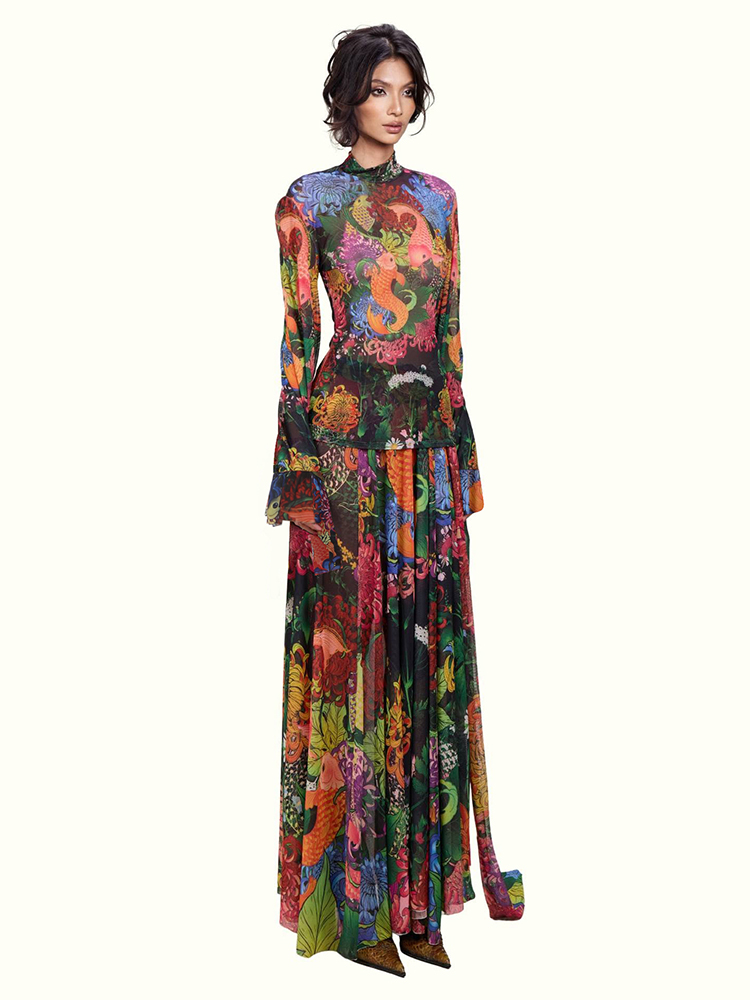 Weird Puss Colorful Floral Pri – обзор и цена Romper Floral Print