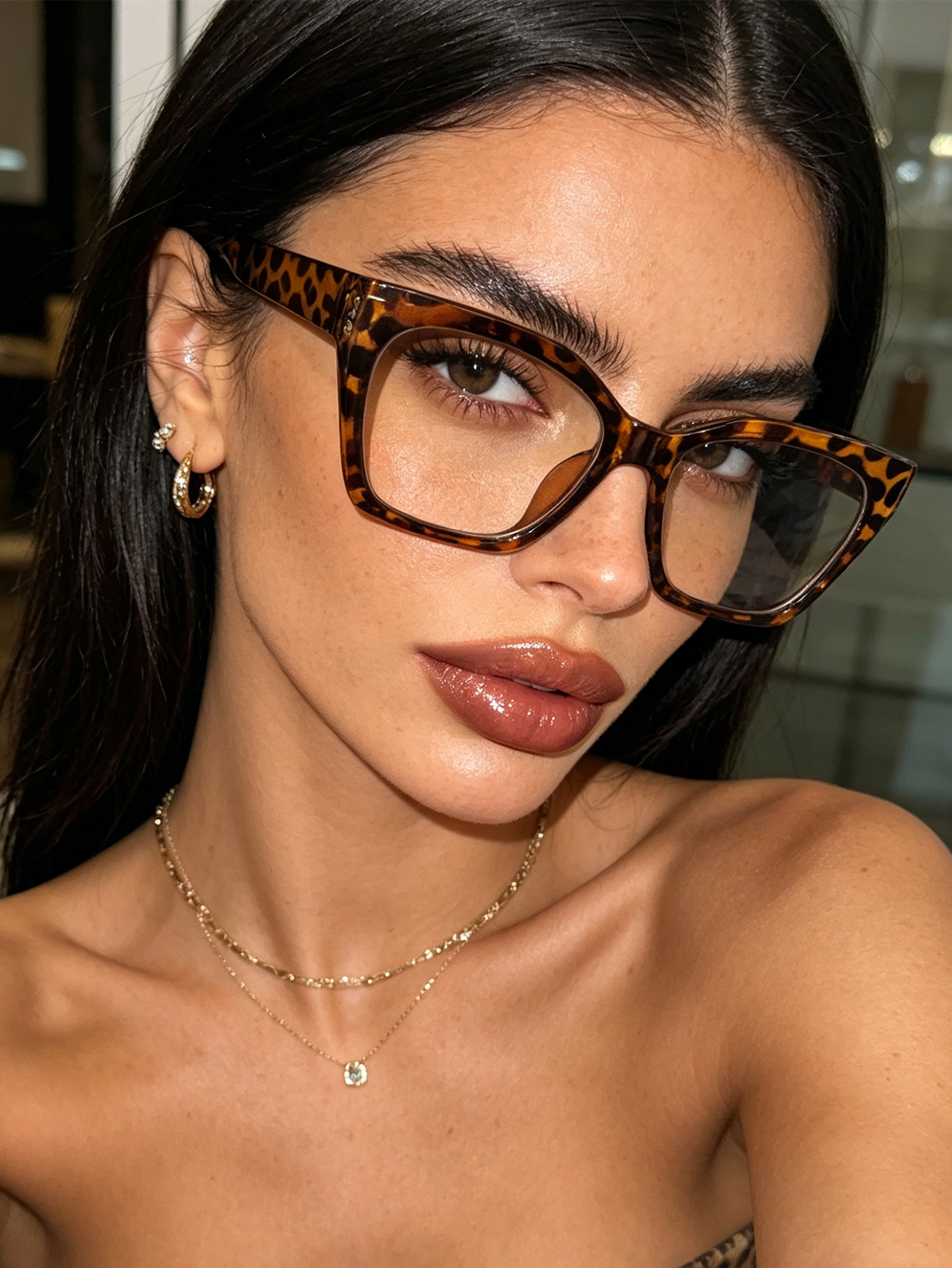 1Pc High-End Leopard Print Cat – обзор и цена Sunglasses Cat Eye
