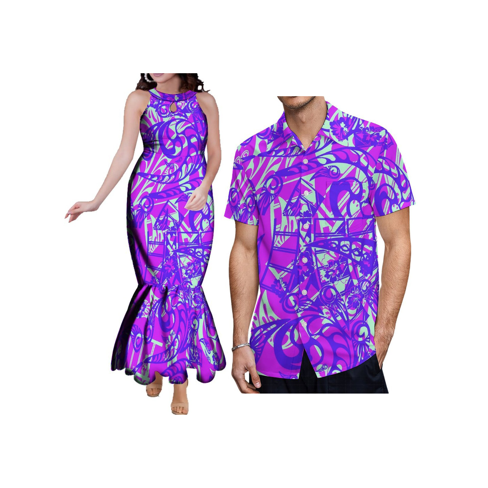 Customized Couples Clothes Big – обзор и цена Maxi Dress Halter
