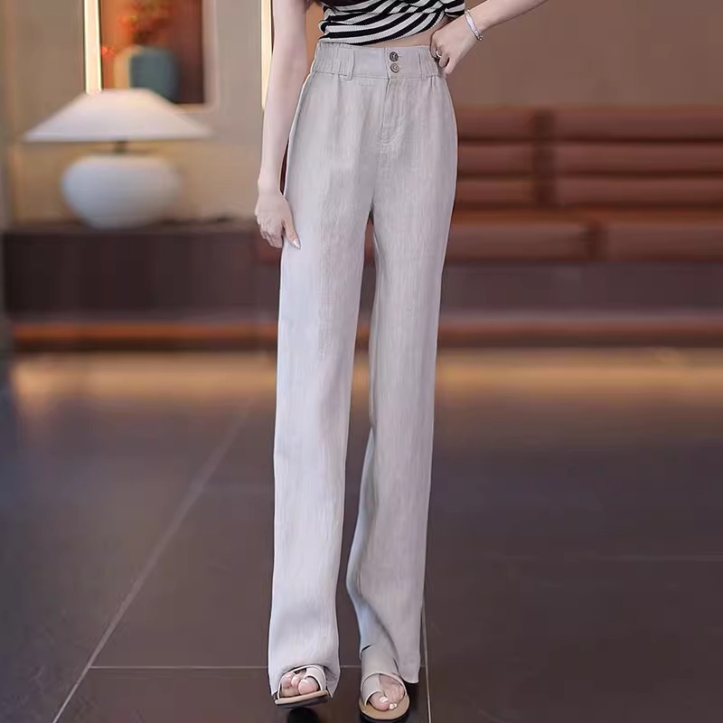 Summer Cool Linen Straight Pan – обзор и цена Linen Pant Wide