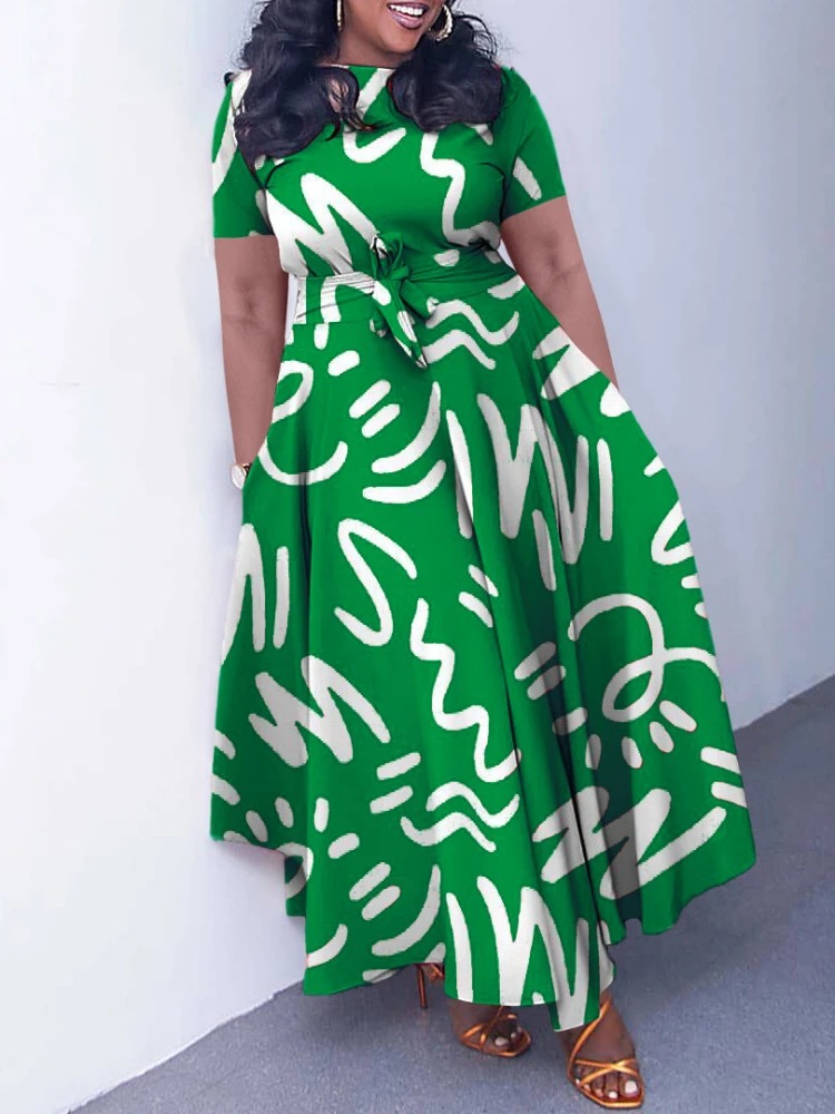 Floral Print Tie Waist Midi Dr – обзор и цена Midi Skirt Floral