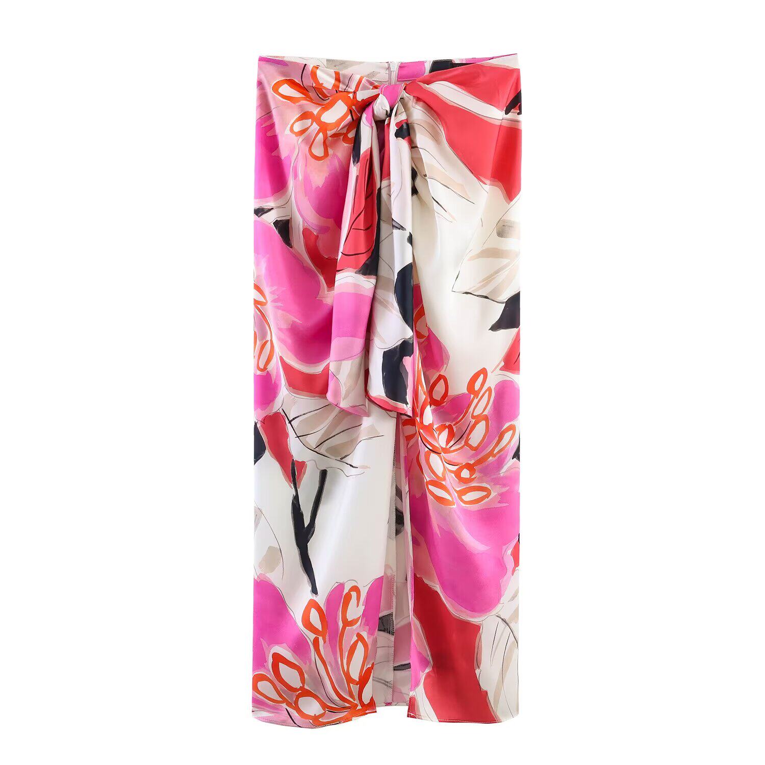 JNLEAOG Summer New Women's Sil – обзор и цена Midi Skirt Floral