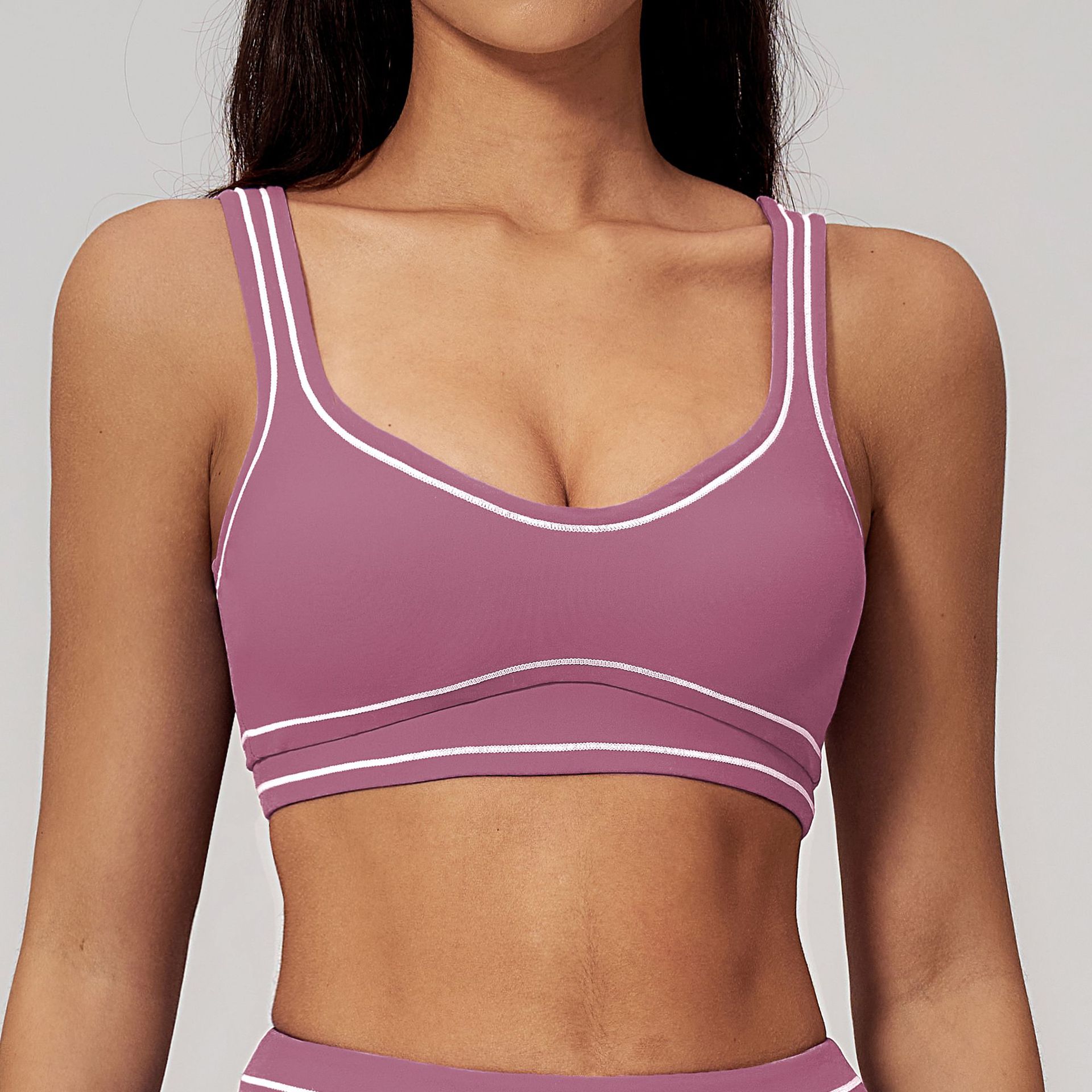 2026 Yoga Bra Women Sports Bra – обзор и цена Bralette Triangle Set