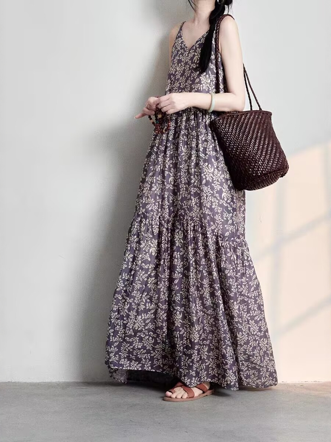 Elegant Japanese Style plus Si – обзор и цена Linen Dress Wrap