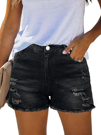 Casual Vintage Denim Shorts Hi – обзор и цена Shorts Denim Frayed