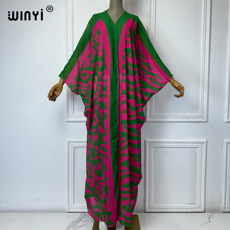 WINYI Africa Bohemia print Kim – обзор и цена Cover Up Kaftan