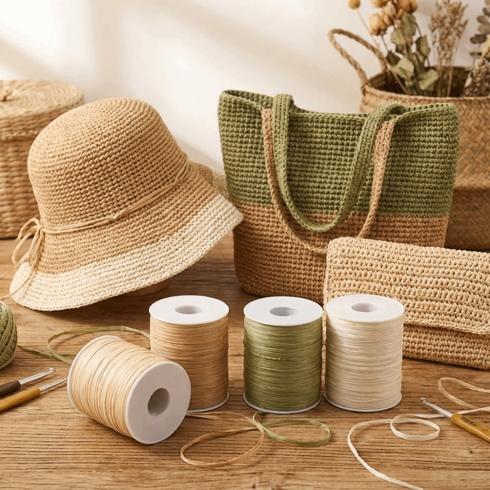 Premium Quality 120M Per Roll  – обзор и цена Crochet Bag Raffia