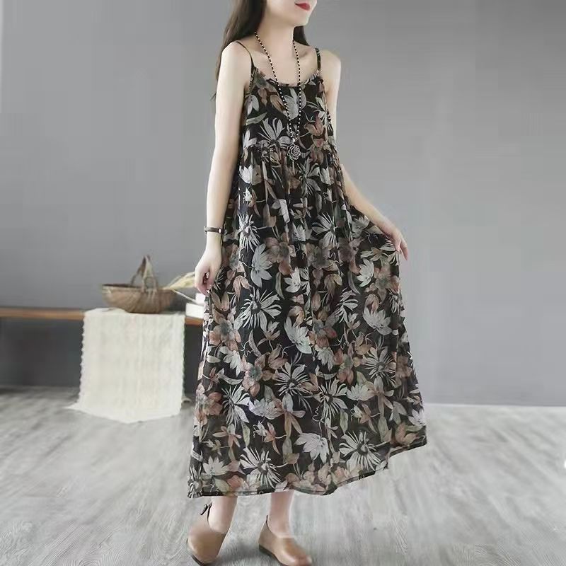 Women's Summer French Floral W – обзор и цена Midi Skirt Floral